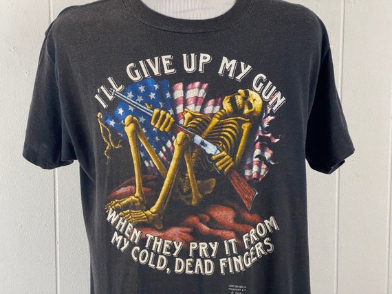 Vintage T Shirt, Size XL, 3D Emblem T Shirt, Skeleton T Shirt, 2nd