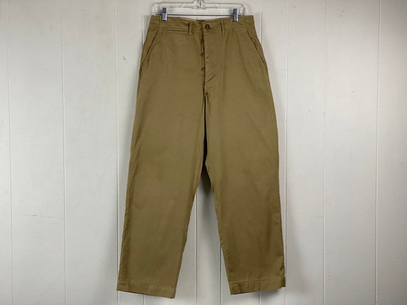 Vintage military chinos khaki - Gem