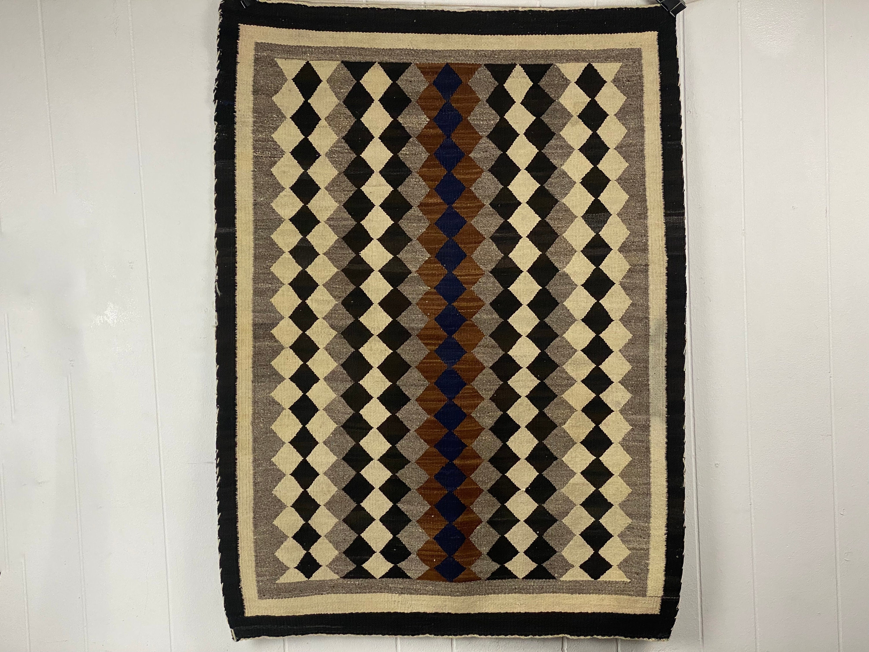 Vintage Navajo Rug, 31.5