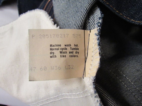 Vintage Levis jeans, size 36 x 33, vintage pants,… - image 8