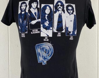 1980年代のディープ・パープルTシャツ、Sサイズ、1980年代のTシャツ