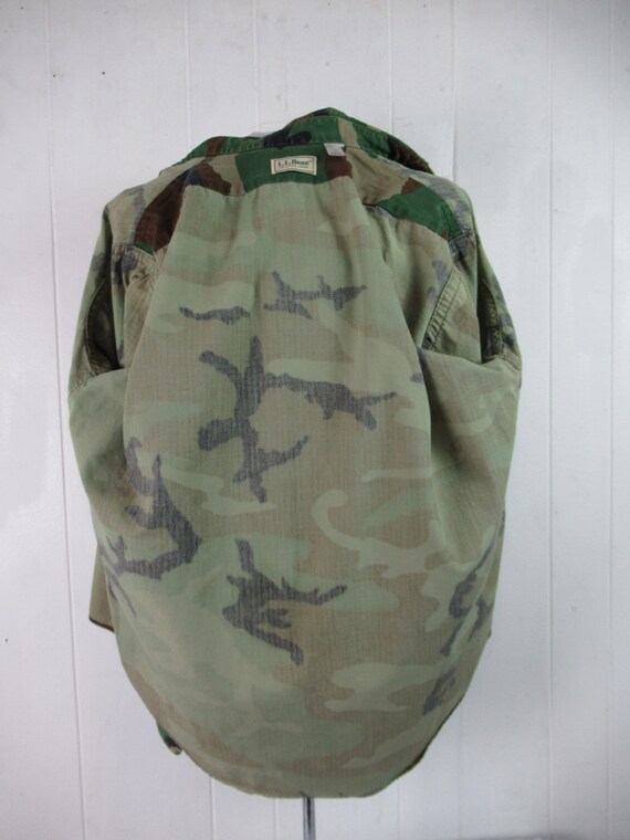 Vintage shirt, camo shirt, L.L. Bean shirt, 1970s shi… - Gem