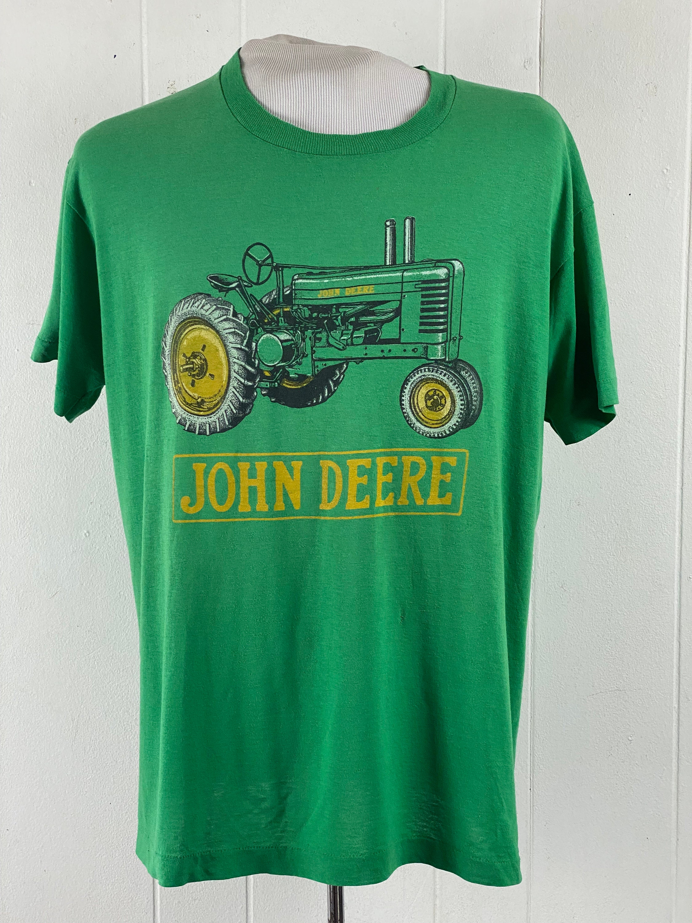 Vintage T-shirt, Size XL, 1980s T Shirt, John Deere T Shirt, Tractor T Shirt, Farmer's T Shirt, Screen Stars T Shirt, Vintage Clothing - Etsy Vintage T-shirt, Size XL, 1980s T Shirt, John Deere T Shirt, Tractor T Shirt, Farmer's T Shirt, Screen Stars T Shirt, Vintage Clothing - Etsy