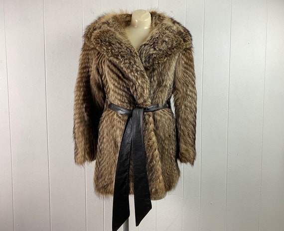 Vintage coat, 1970s fur coat, fur coat, 70s fur, … - image 1