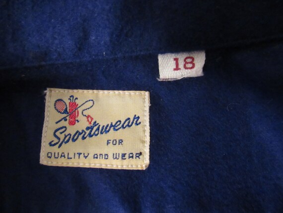 Chemise Vintage, de années 1930 chemise, chemise bleue, chemise en flanelle de Vintage, coton, Flanelle vintage, vêtements vintage, petit, NOS eb4d31 Chemise Vintage, de années 1930 chemise, chemise bleue, chemise en flanelle de Vintage, coton, Flanelle vintage, vêtements vintage, petit, NOS eb4d31
