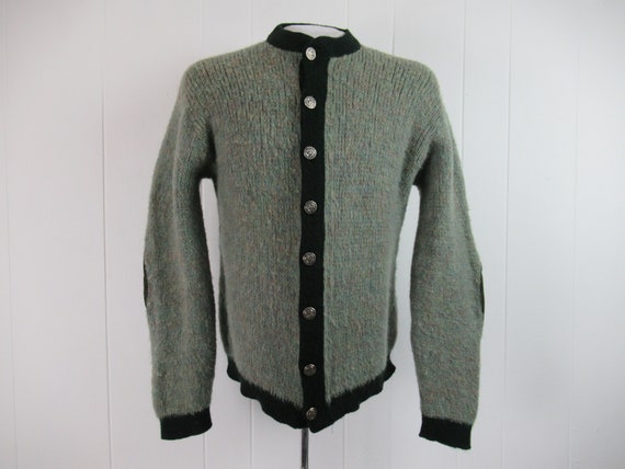 Vintage sweater, fuzzy sweater, 1960s sweater, but