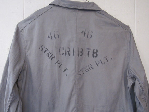 Vintage coveralls, vintage workwear, 1950s coveral