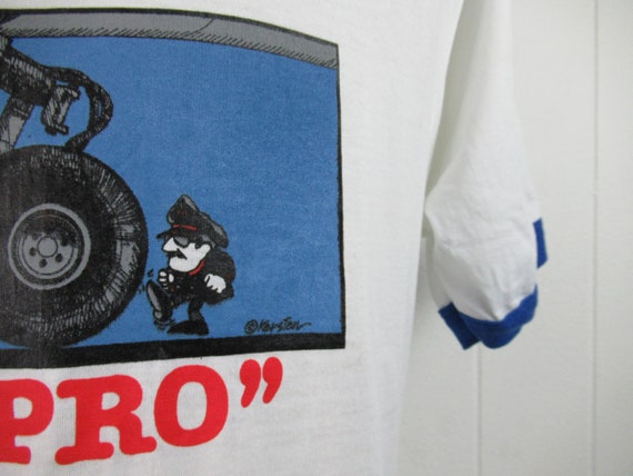 Vintage t shirt, cartoon t shirt, pilot's t shirt… - image 2