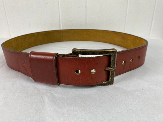 Vintage Belt, Leather Belt, Hippy Belt, 1960s Belt 
