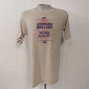 Vintage t shirt, jaren 1980 t shirt, Detroit t shirt, kanaal 56 veiling, PBS, vintage kleding, medium