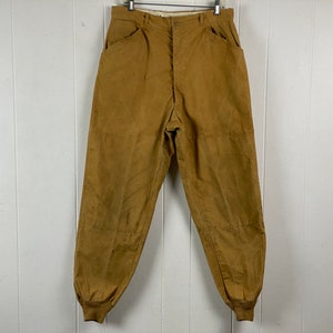 1950s JC Higgins Hunting Pants / Vintage Mid Century Khaki