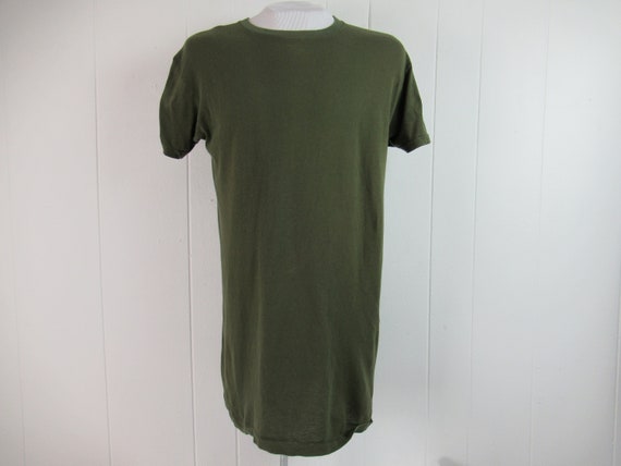 Vintage t shirt, U.S.M.C. t shirt, green t shirt,