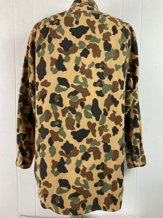 Vintage shirt, camo shirt, cotton flannel shirt, … - image 5