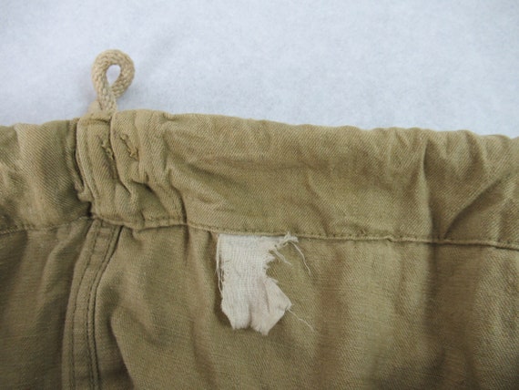 Vintage bag, 1920s bag, khaki bag, U.S. Army bag,… - image 7