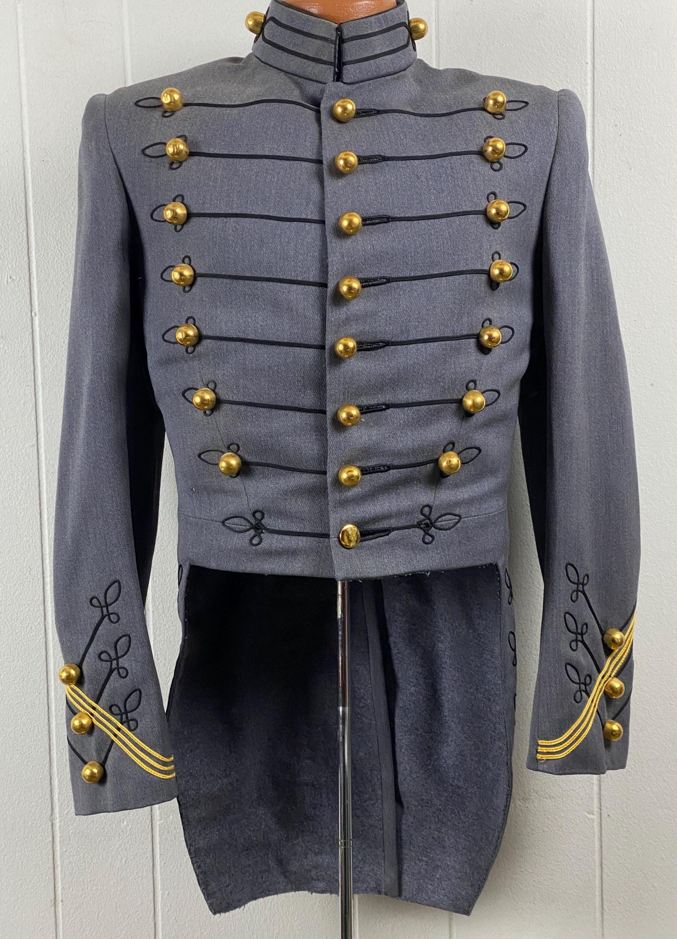 Vintage West Point Jacket, Size Small, Button Jacket, Military