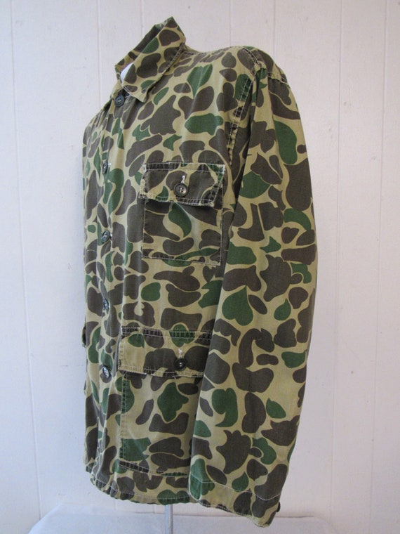 Vintage jacket, 1960s jacket , camouflage jacket,… - image 3