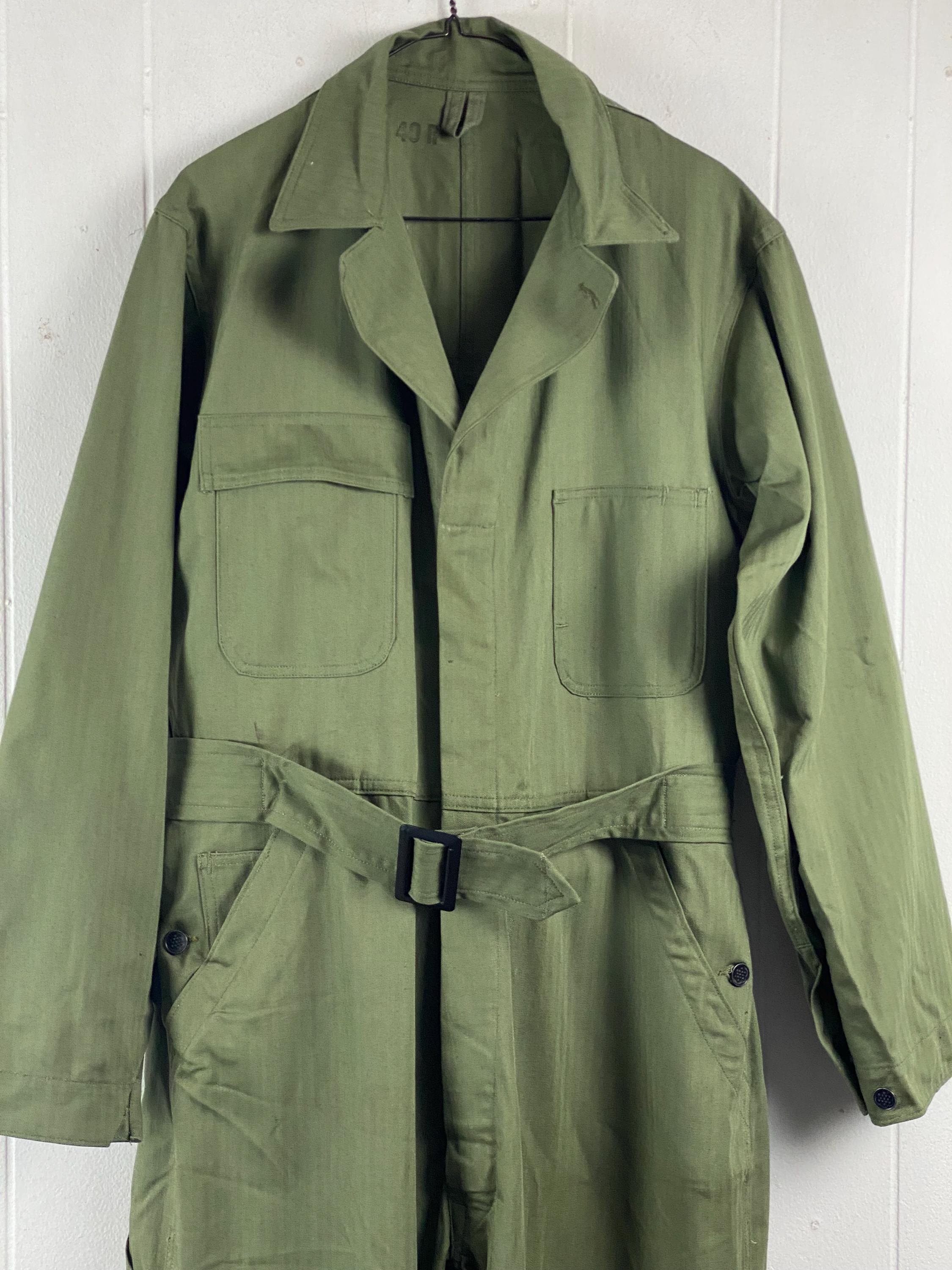 40s HBT カバーオール ヴィンテージ ヴィンテージ カバーオール、サイズ 40、1940 年代のカバーオール