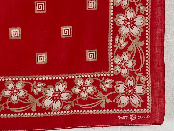 1940s bandana - Gem