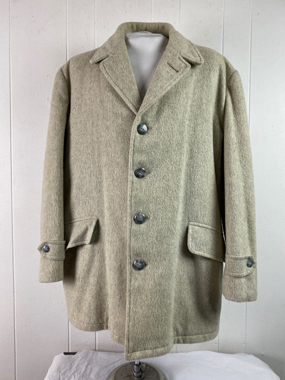 Vintage coat, 1950s coat, Rockabilly jacket, car … - image 2