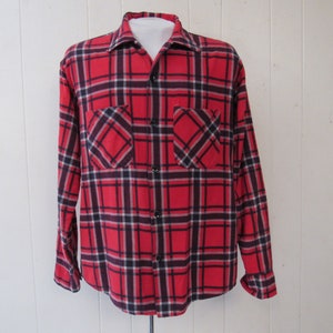 トップス 60s 70s vintage printed flannel shirt Vintage Printed Flannel Shirts SIze 18 60s Mint Amazing