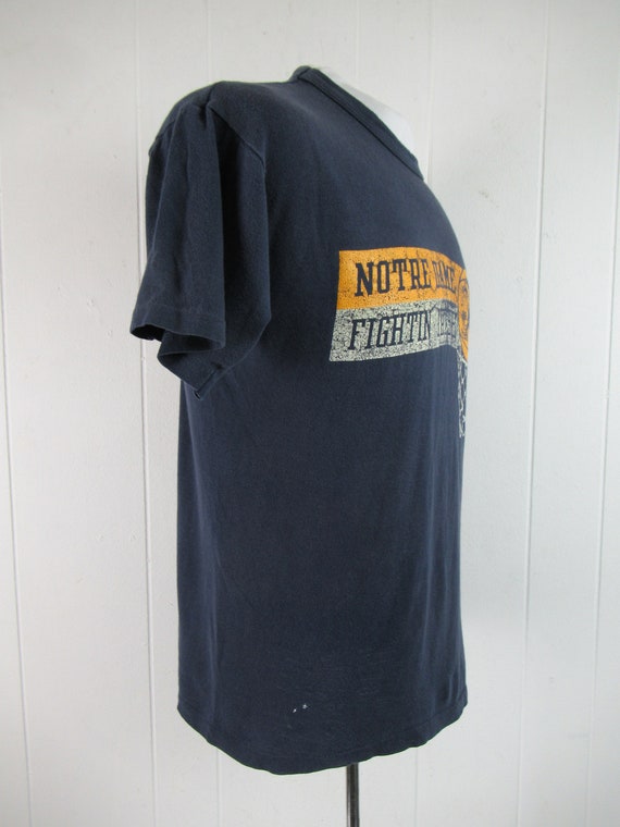 Vintage t shirt, Notre Dame t-shirt, Fighting Iri… - image 3