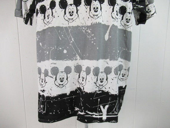 Vintage t shirt, 1980s t shirt, Mickey Mouse t sh… - image 3