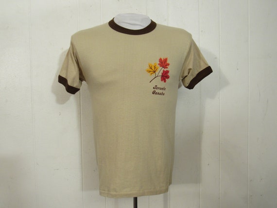 Vintage t shirt, Toronto t shirt, 1970s t shirt, 1