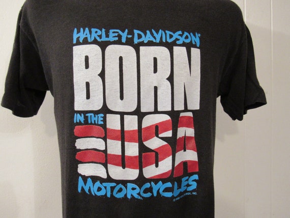 Vintage t shirt, Harley Davidson t shirt, motorcy… - image 2