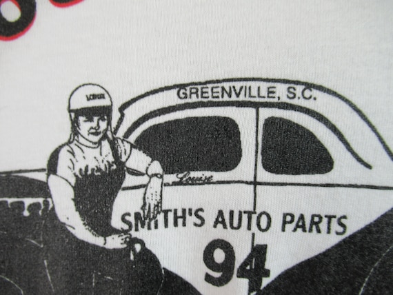 Vintage T Shirt, Louise Smith T Shirt, Greenville T Shirt, 1990s T