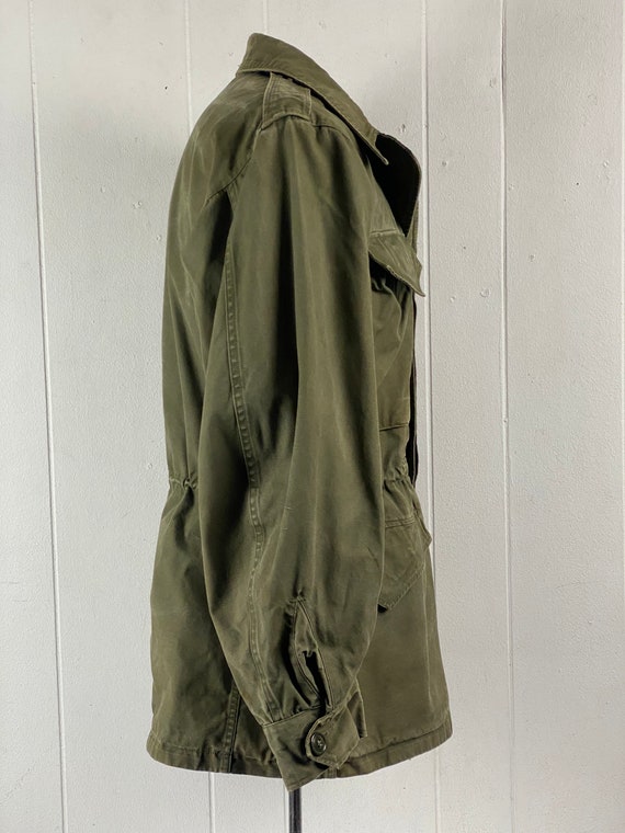 Vintage jacket, size small, military jacket, 1940… - image 6