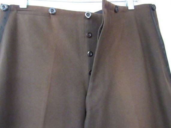 Vintage Pants, 1900s Pants, Flat Front Pants, Faded Pants, Moleskin Pants,  Vintage Clothing, Size 33.5 X 29 -  Canada