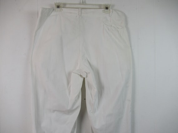 Vintage work pants, 1920s work pants, cotton pant… - image 8