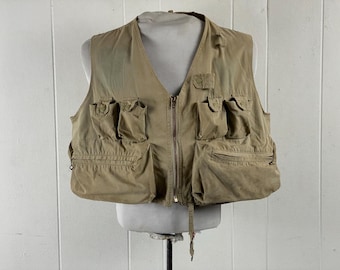 Vintage Vest, 1940s Army Air Force Vest, Type C-9 Vest, Custom