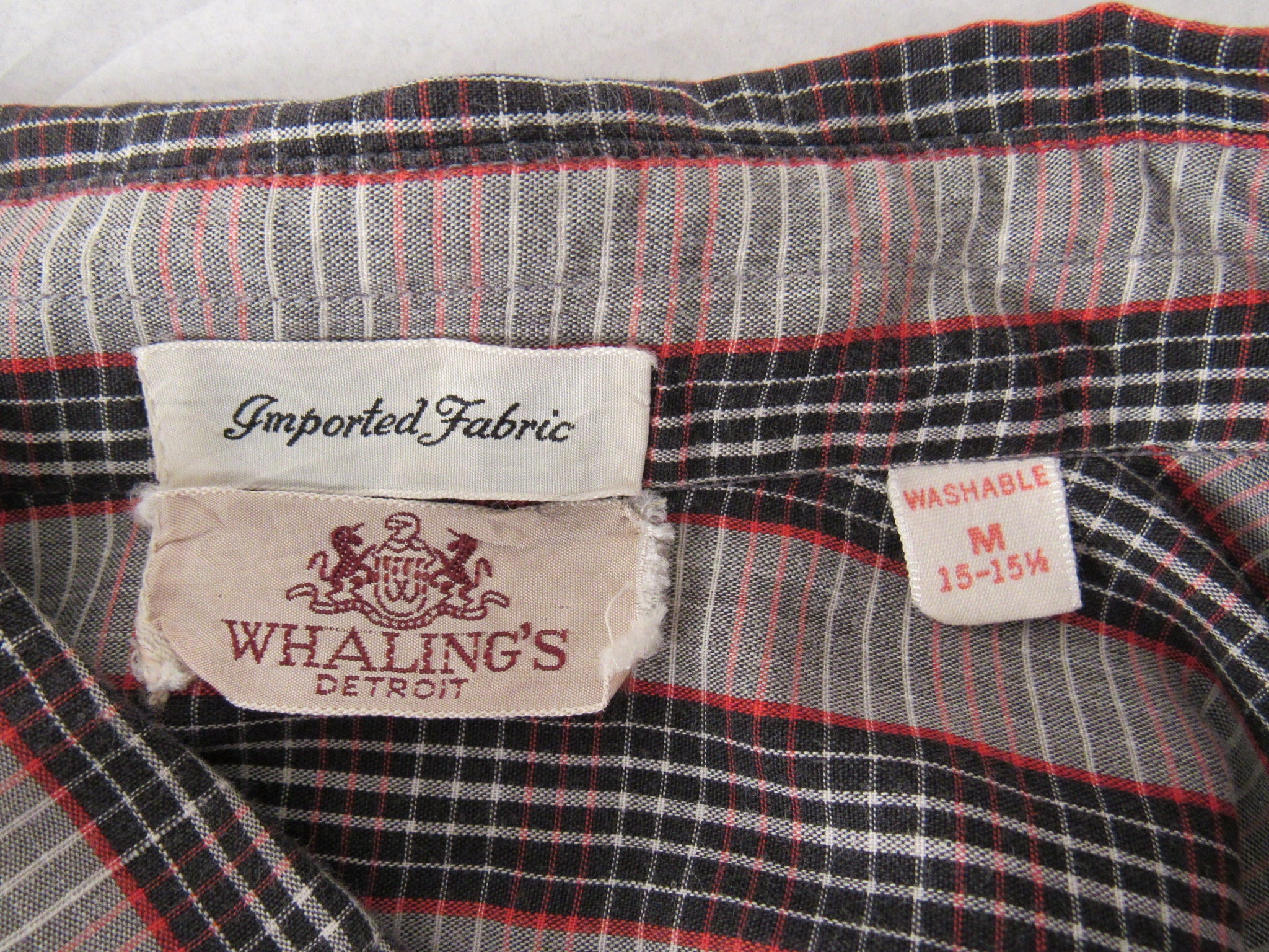 Vintage Shirt, L, Madras Plaid Shirt, 1960s Shirt, Vintage Madras, Vintage Clothing, Size Medium - Etsy Vintage Shirt, L, Madras Plaid Shirt, 1960s Shirt, Vintage Madras, Vintage Clothing, Size Medium - Etsy