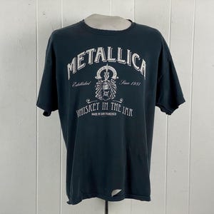メタリカTシャツ、XLサイズ、メタリカ・ウィスキー・イン・ザ・ジャー