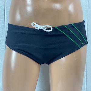 Vintage Speedo, Größe 34, Vintage Badeanzug, 1980er Jahre Badeanzug, Speedo Badeanzug, schwarzer Badeanzug, Vintage Bademode, Vintage Kleidung