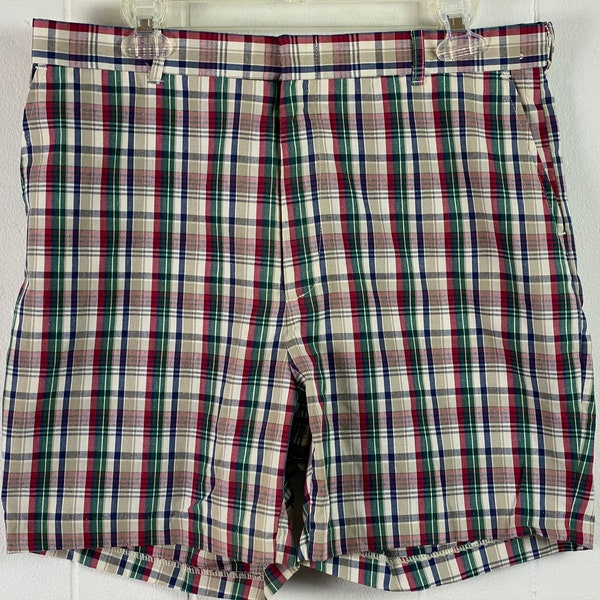 Madras Plaid Shorts - Etsy