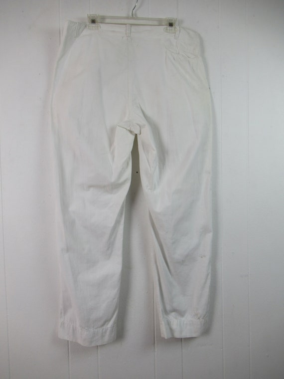 Vintage work pants, 1920s work pants, cotton pant… - image 6