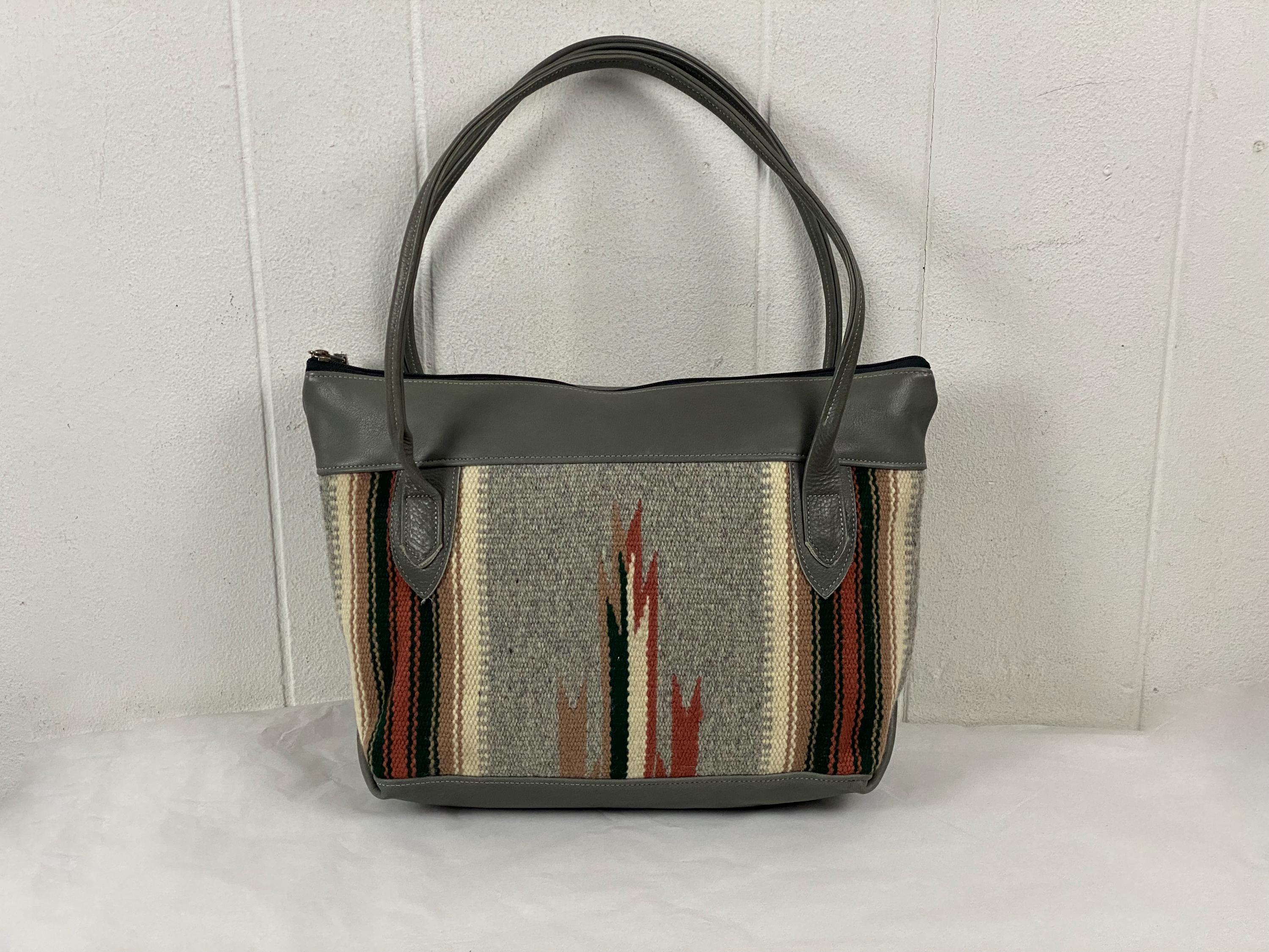 Vintage Chimayo Purse, 1970s New Mexico Purse, Ortega's Chimayo