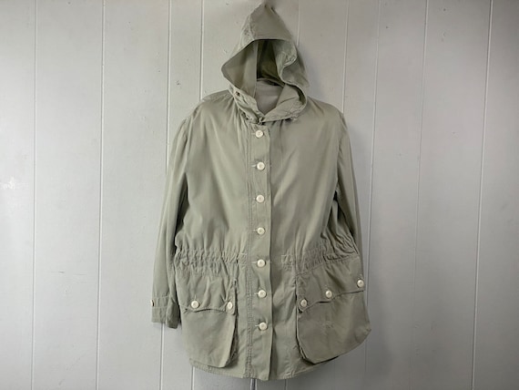 Vintage Parka, Size XL, Military Parka, Gray Cotton Jacket Vintage Parka, Size XL, Military Parka, Gray Cotton Jacket