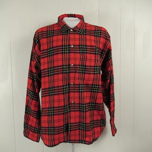 トップス 60s 70s vintage printed flannel shirt 60s 70s Flannel Shirt Size Small Printed Cotton Vintage - Etsy