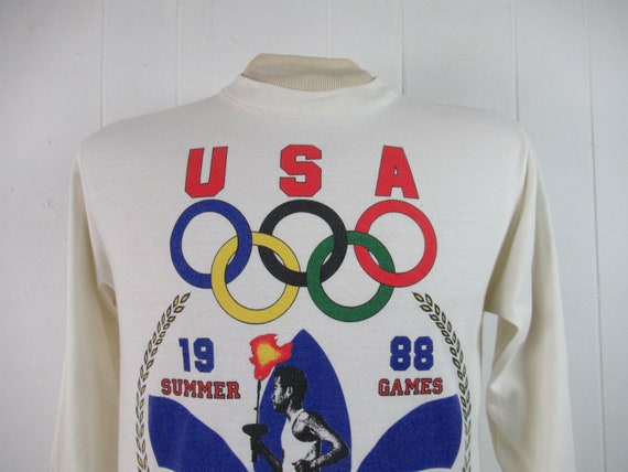 Vintage Shirt, Adidas T Shirt, 1980s Adidas, Olympic Shirt, Old School Adidas, Runners Shirt, Summer Games, Vintage Clothing, Size Medium - Etsy Vintage Shirt, Adidas T Shirt, 1980s Adidas, Olympic Shirt, Old School Adidas, Runners Shirt, Summer Games, Vintage Clothing, Size Medium - Etsy