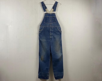 Size S/M Vintage 1930s 1940s Oshkosh “allover” 4 Button