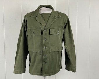 Vtg 40s WW2 WWII US Army Khaki Cotton Services Patch