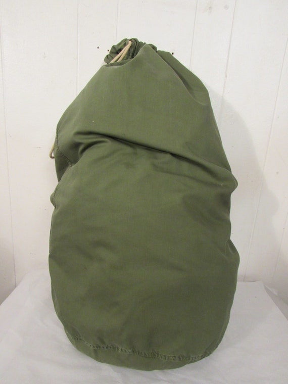 Vintage bag, vintage knapsack, U.S. military bag,… - image 4