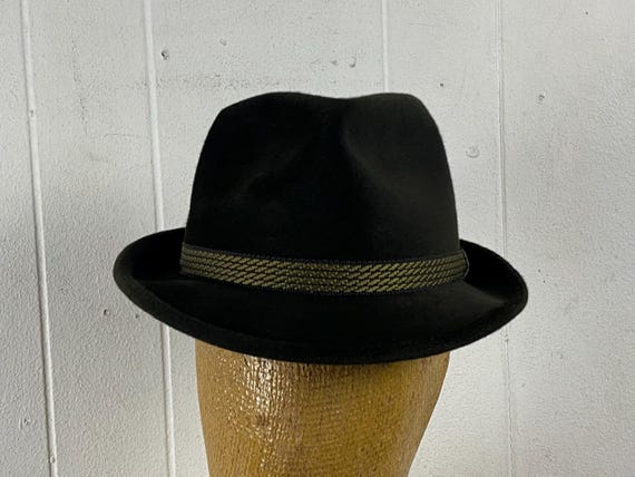 Vintage Borsalino Fedora 1950s Mens Brown Hat Qualita