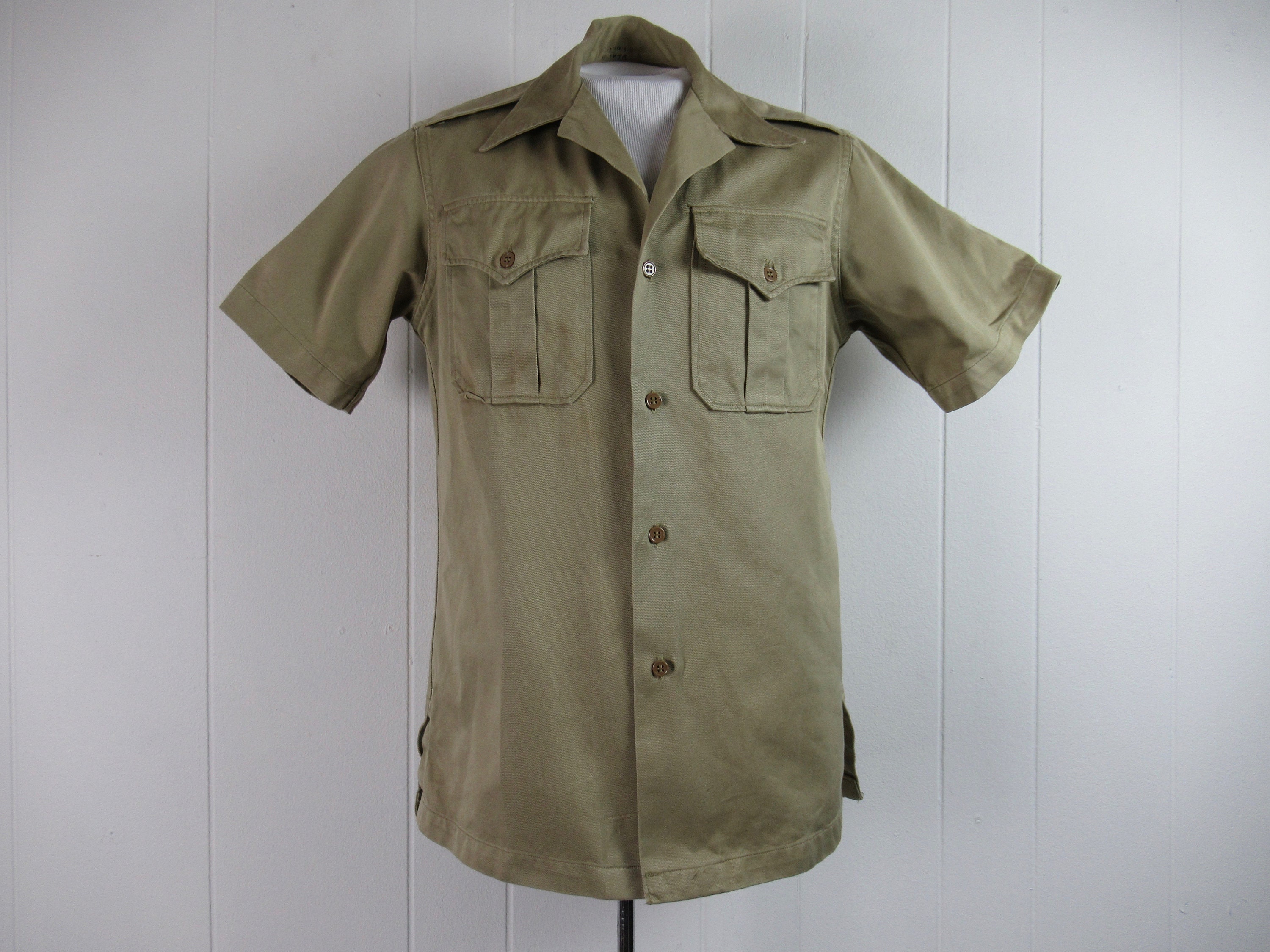 Vintage Shirt Military Shirt U.S. Army Shirt 1950s Shirt - Etsy