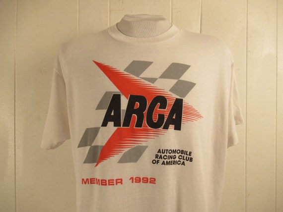 Vintage T Shirt Racing T Shirt ARCA T Shirt Automobile Racing