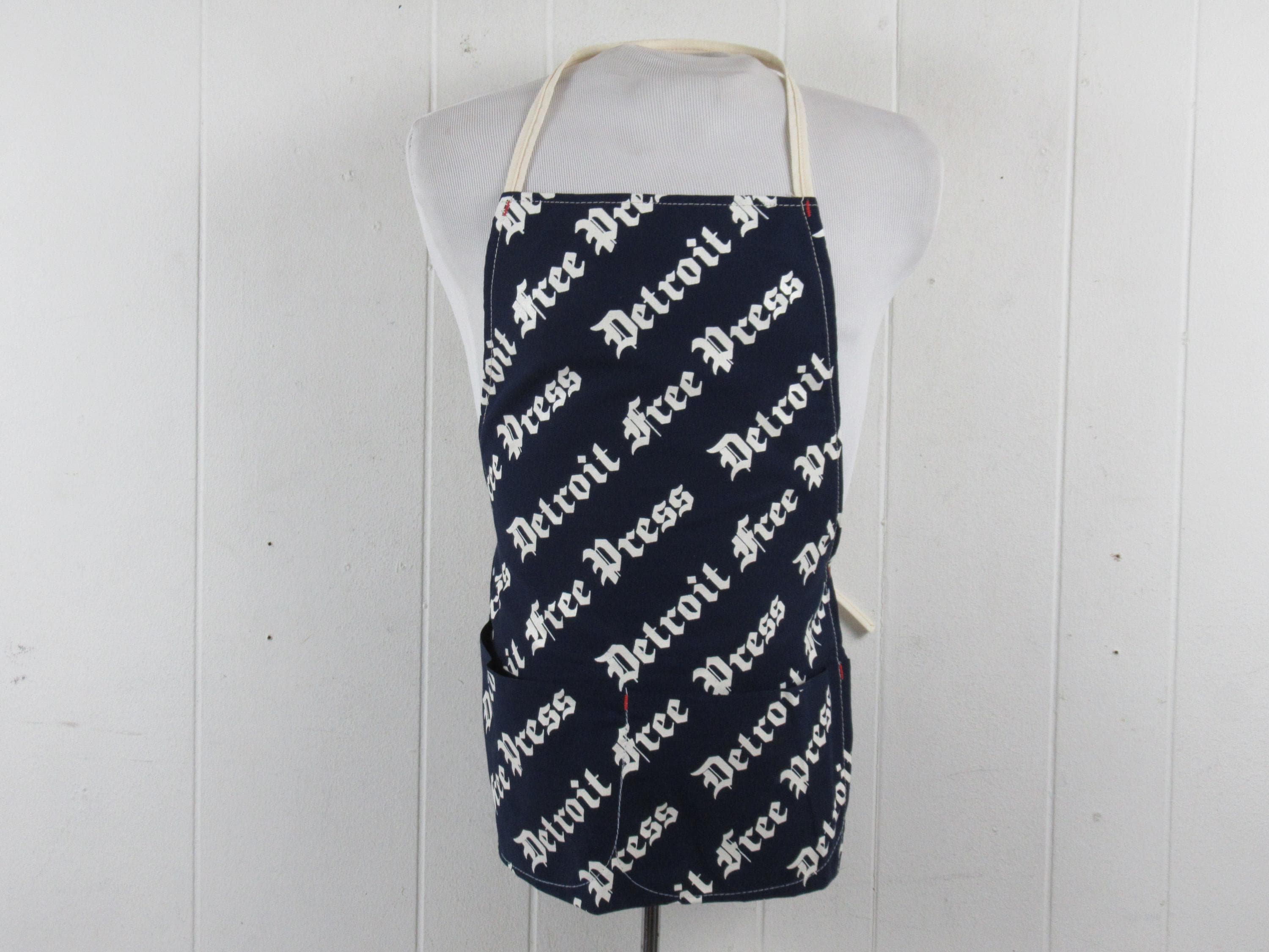 Vintage Newspaper Apron - Etsy