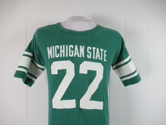 Vintage t shirt, MSU t shirt, 1970s t shirt, Michi
